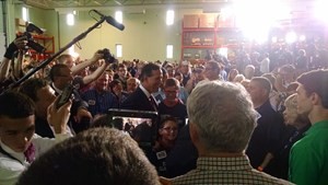 Santorum Makes Presidential Announcement in Cabot