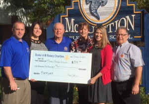 A.M. Rotary Members Out Doing Good