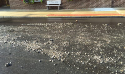 Crews Work Near Drain As Water Gushes Into City Street