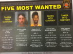 Three ‘Most Wanted’ Suspects Captured