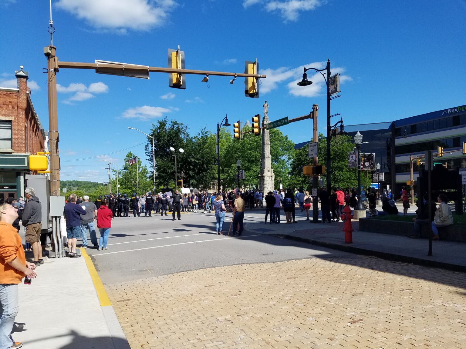 Mayor And City Council Offer Reaction To Downtown Protests