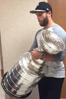 Tampa Bay hoists the Stanley Cup