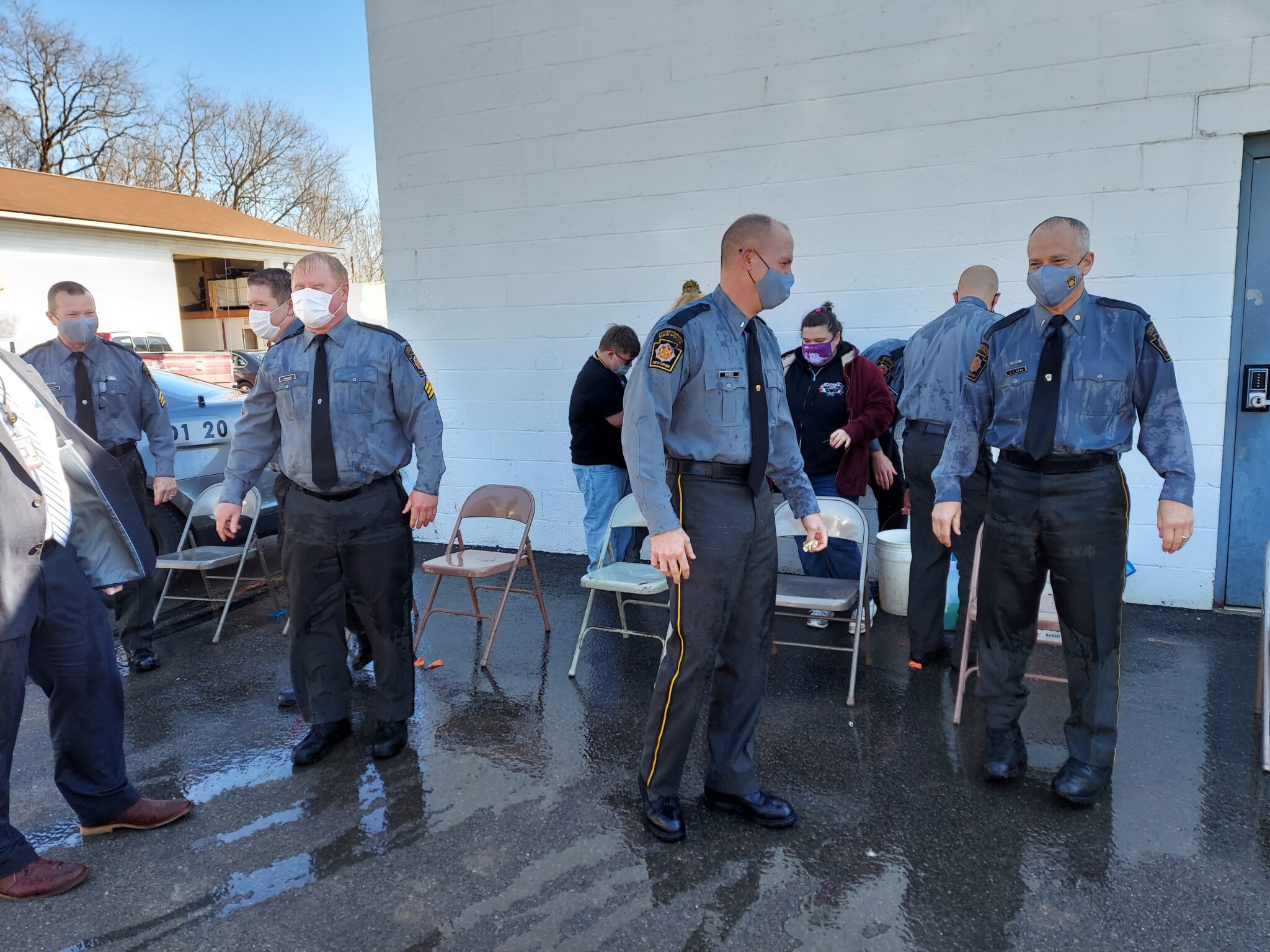Cops Get Soaked For Special Olympics