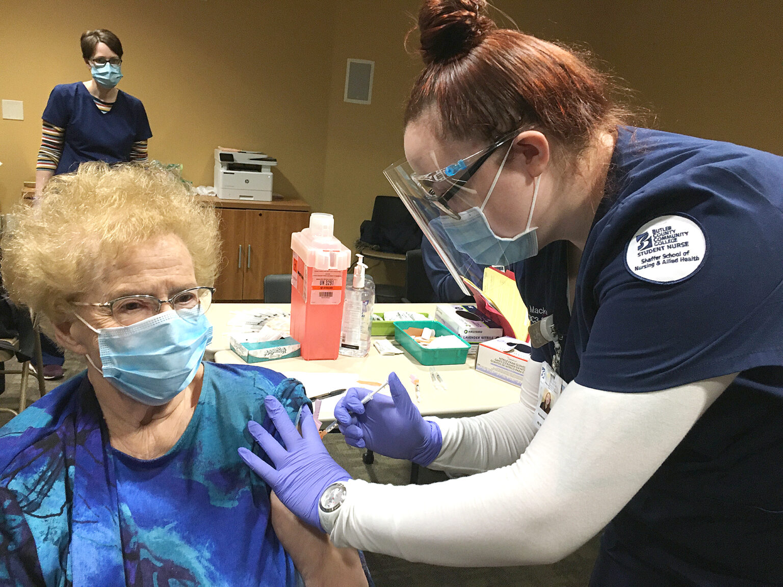 BC3 Nursing Students Volunteer To Help During Pandemic