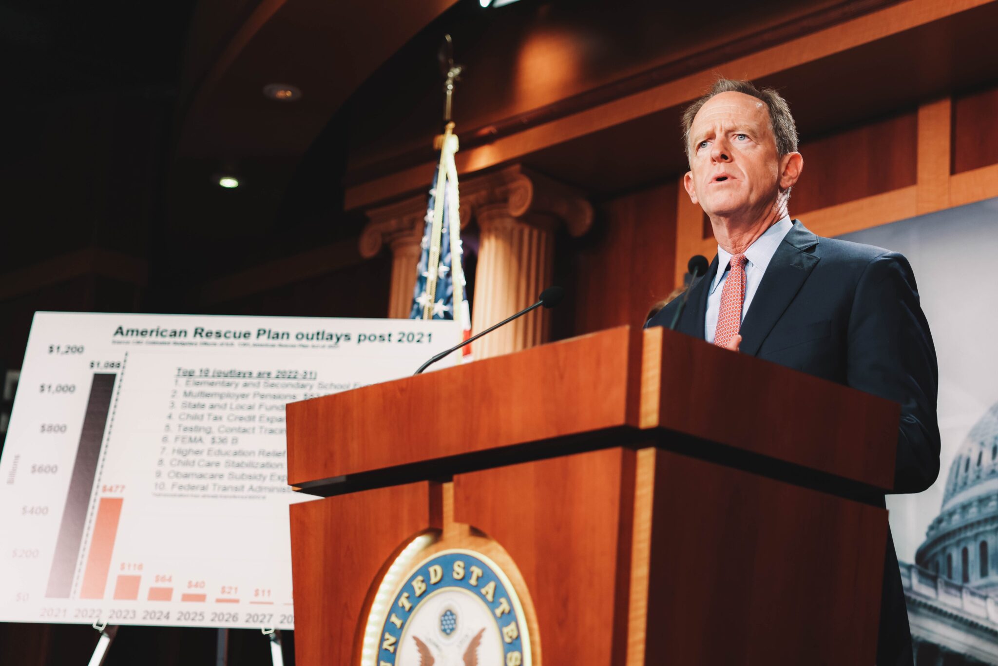 Sen. Toomey And GOP Senators Make Infrastructure Counteroffer