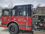 Building Damaged in Harmony Fire